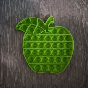 Green Apple Pop It Fidget Toy